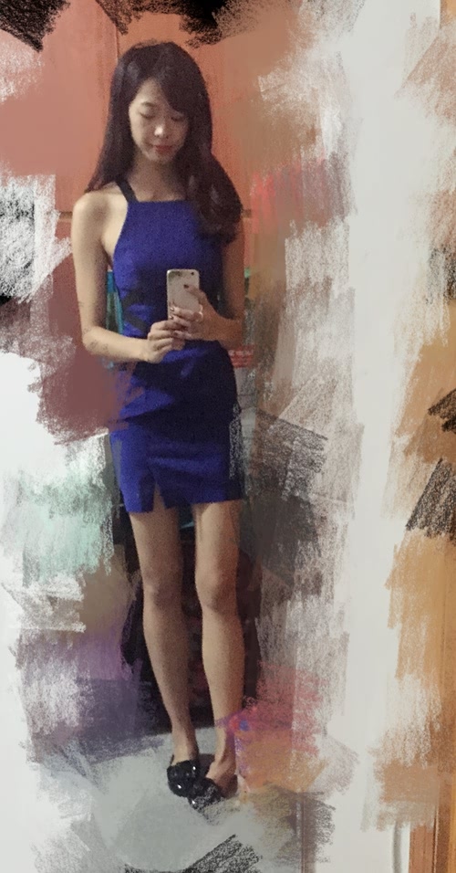 【晒裙子】一条显腿短的裙子。_来自AYE~CE的自拍私房照分享