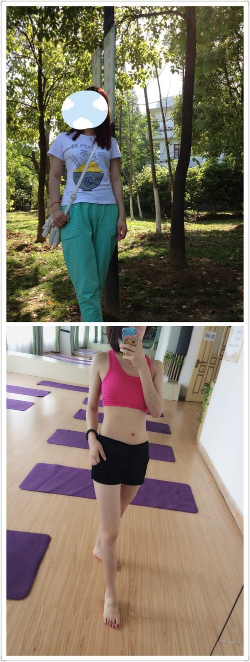 一年前57kg和现在50kg的变化_来自安如悦的自拍私房照分享