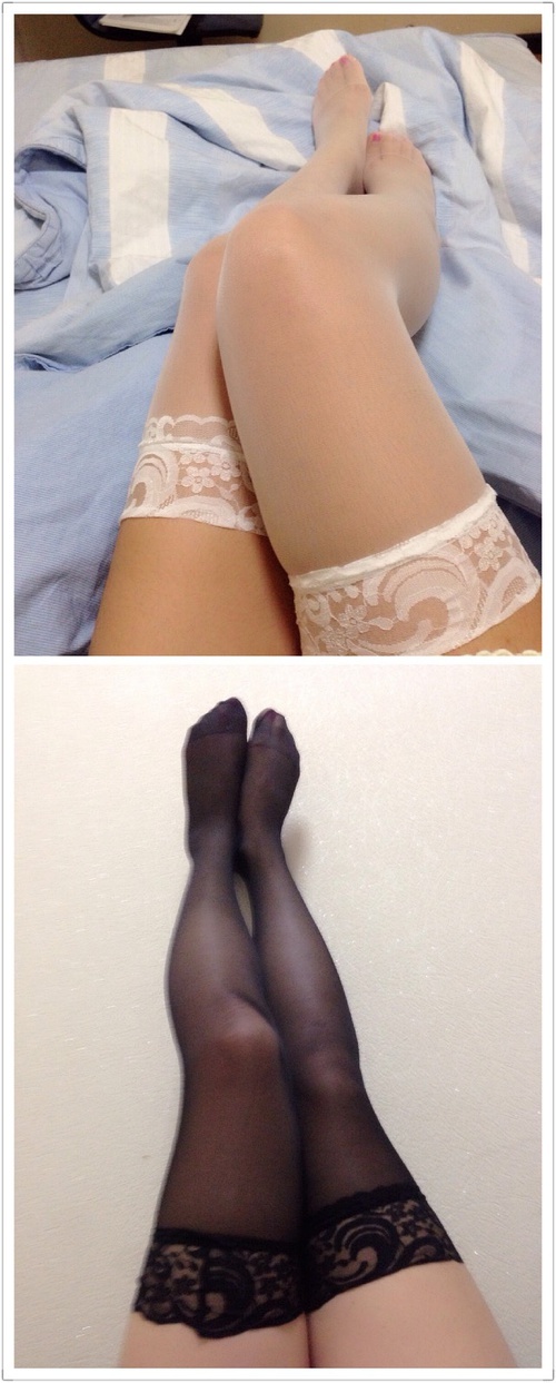 【晒】 白丝袜咯 黑的好看还是白的好看啊_来自我是大姐姐的自拍私房照分享