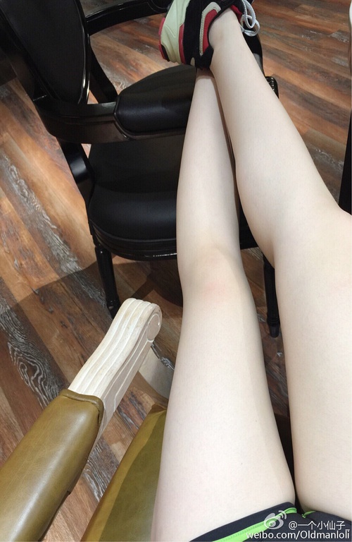 【晒】体脂20的大胖腿_来自姑娘漂亮的自拍私房照分享