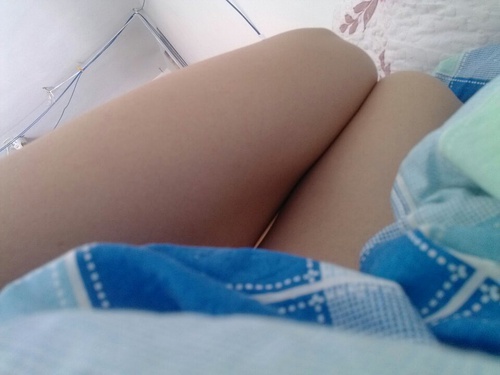 【晒】腿，刚刚格式不对♥_来自cubcub的自拍私房照分享