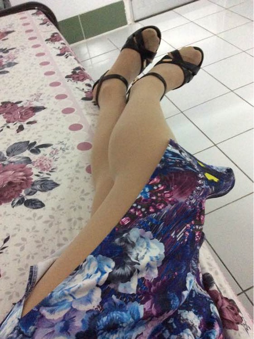 请轻喷，中年妇女，晒晒自己的腿(图2)_来自草莓姐姐的自拍私房照分享