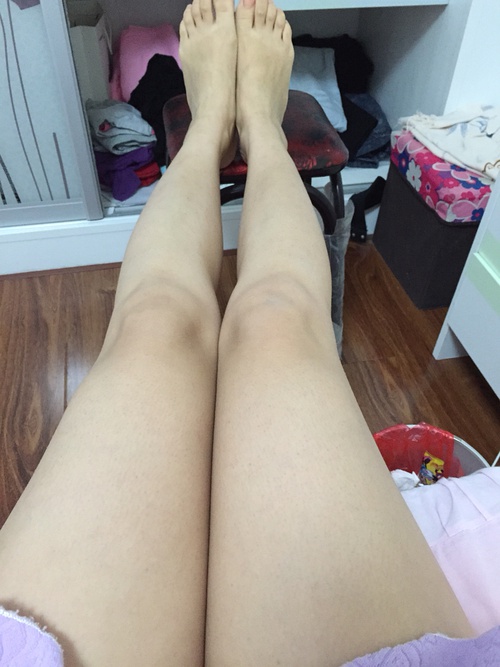 【晒】大粗腿，帮我鉴别一下！(图2)_来自妞妞的自拍私房照分享