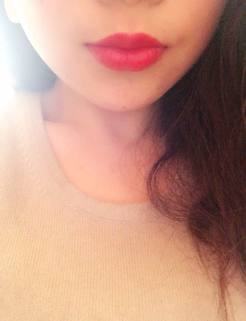 【晒红唇】就是喜欢大红唇_来自Lily的自拍私房照分享